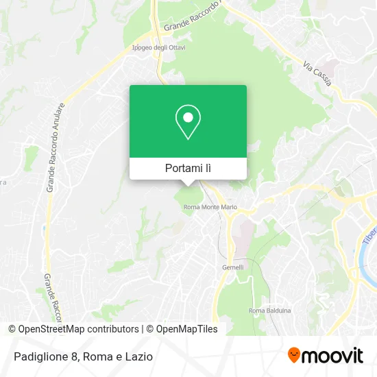 Mappa Padiglione 8
