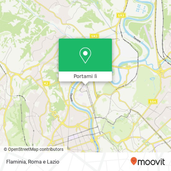 Mappa Flaminia