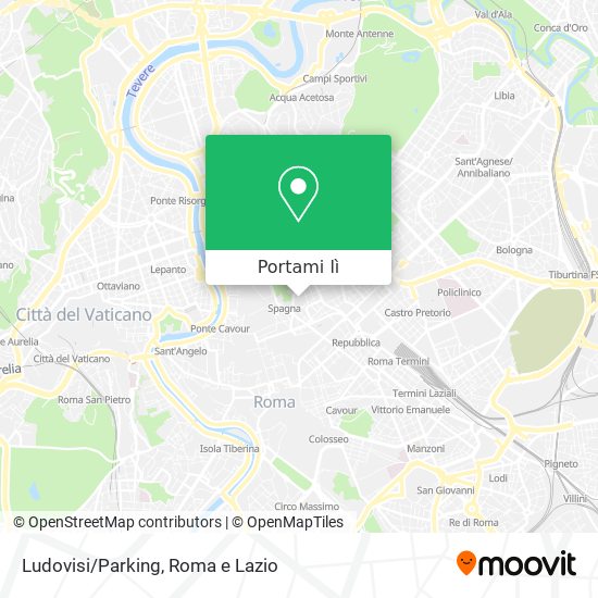 Mappa Ludovisi/Parking