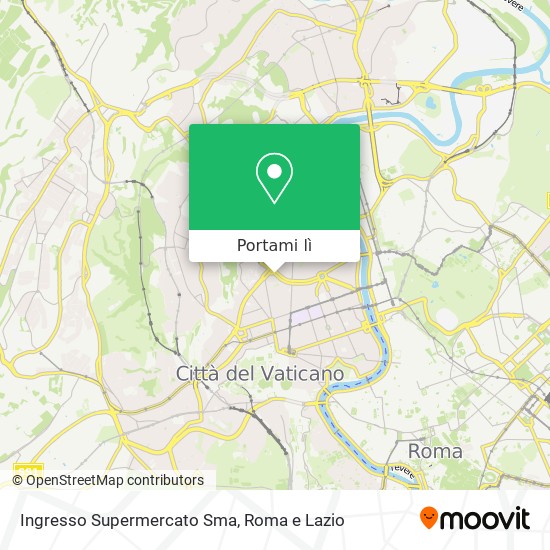 Mappa Ingresso Supermercato Sma