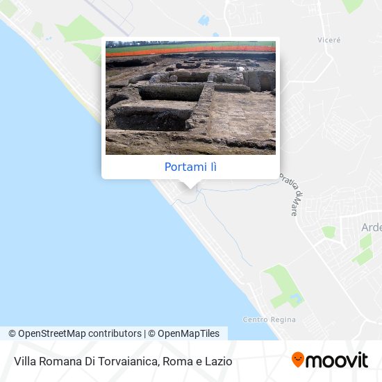 Mappa Villa Romana Di Torvaianica