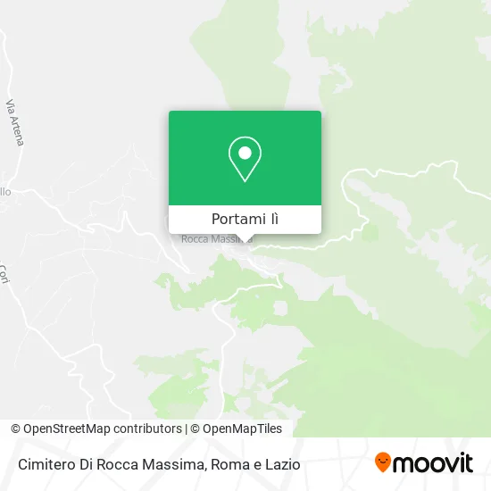 Mappa Cimitero Di Rocca Massima