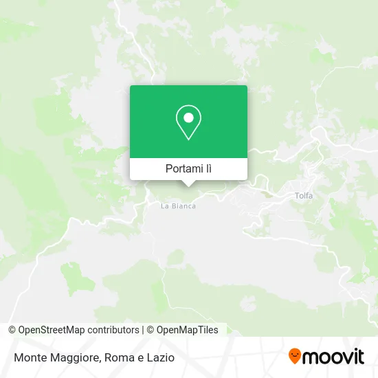 Mappa Monte Maggiore