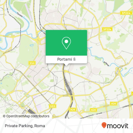 Mappa Private Parking