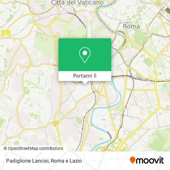 Mappa Padiglione Lancisi