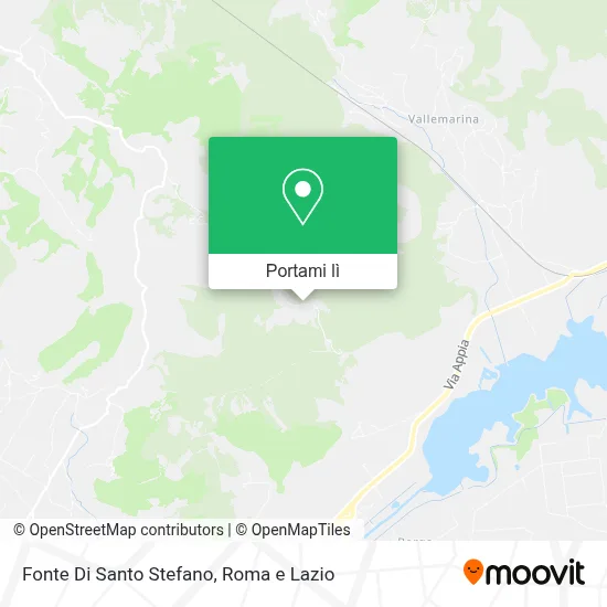 Mappa Fonte Di Santo Stefano