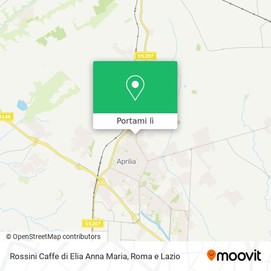 Mappa Rossini Caffe di Elia Anna Maria