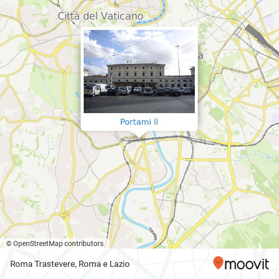 Mappa Roma Trastevere