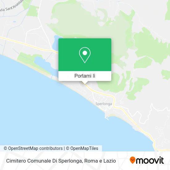 Mappa Cimitero Comunale Di Sperlonga