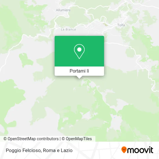 Mappa Poggio Felcioso