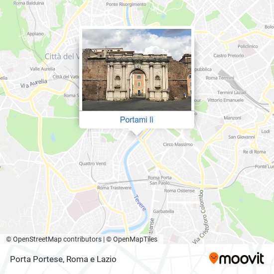 Mappa Porta Portese