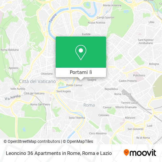 Mappa Leoncino 36 Apartments in Rome