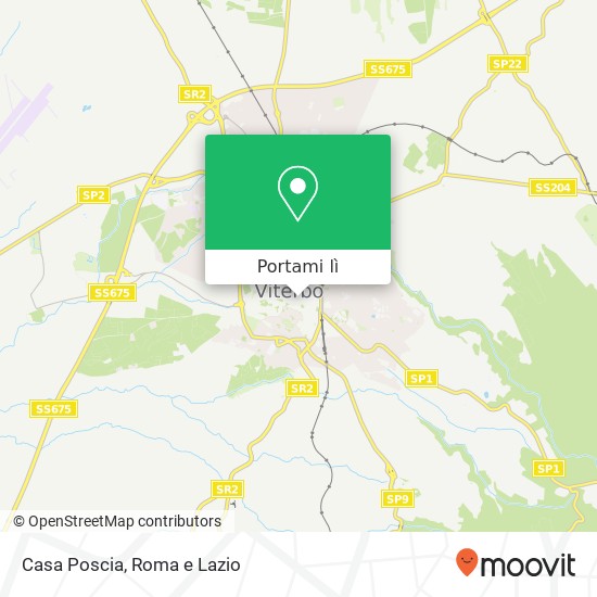 Mappa Casa Poscia