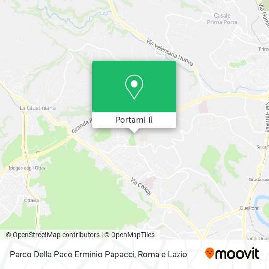 Mappa Parco Della Pace Erminio Papacci