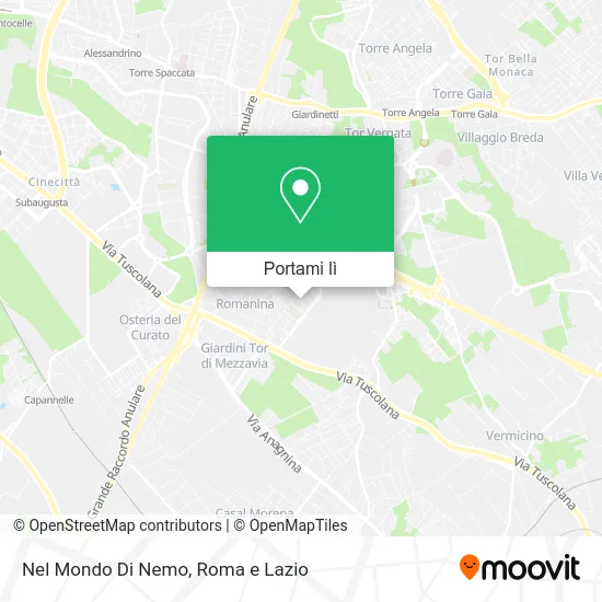 Mappa Nel Mondo Di Nemo