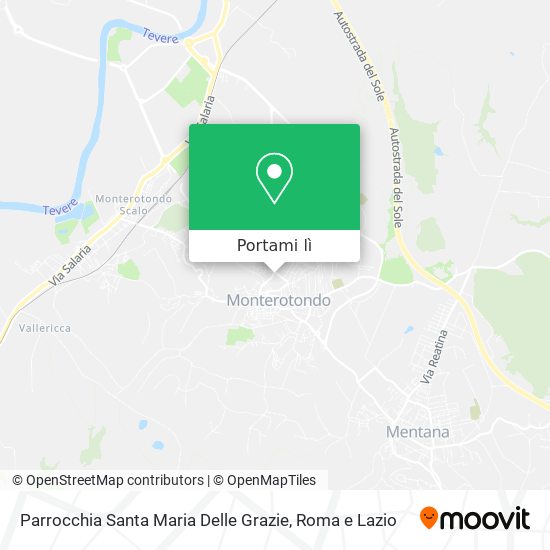 Mappa Parrocchia Santa Maria Delle Grazie