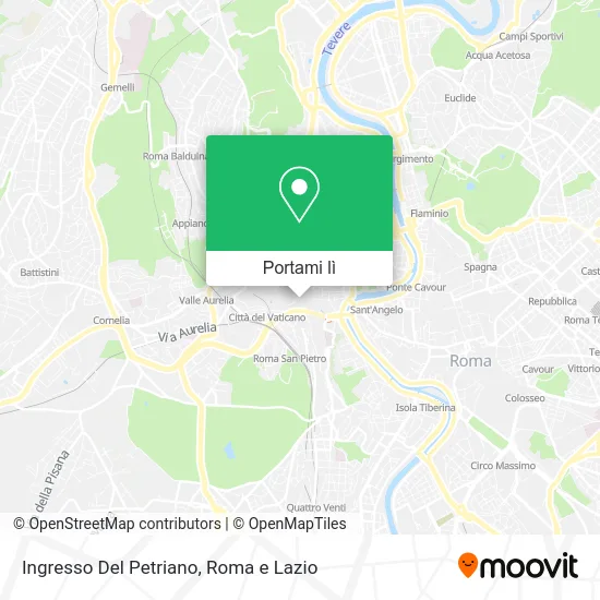 Mappa Ingresso Del Petriano