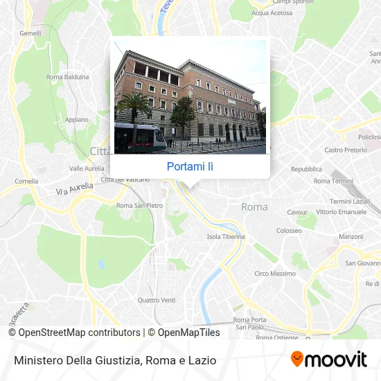 Mappa Ministero Della Giustizia