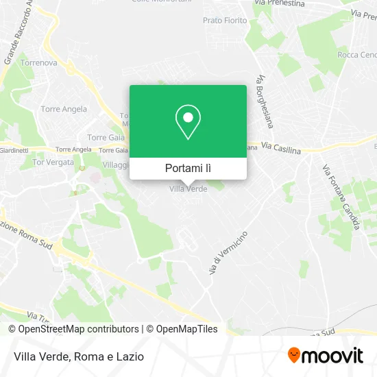Mappa Villa Verde