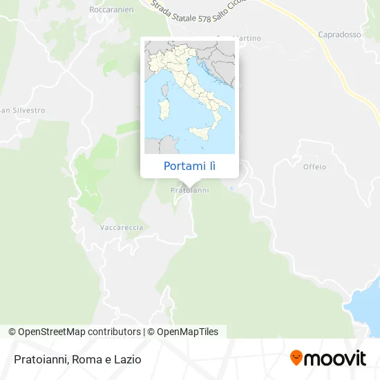 Mappa Pratoianni