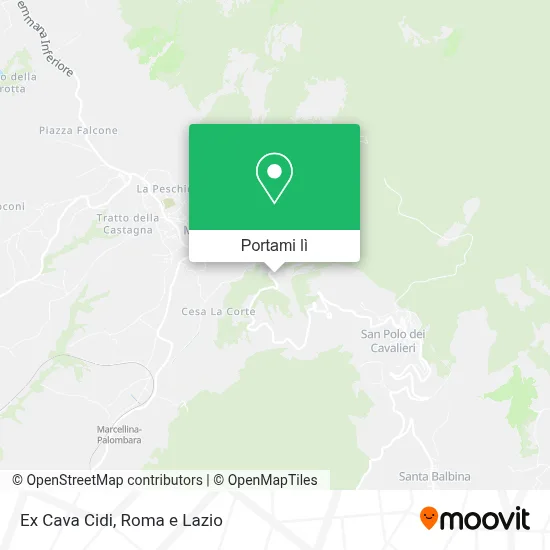 Mappa Ex Cava Cidi