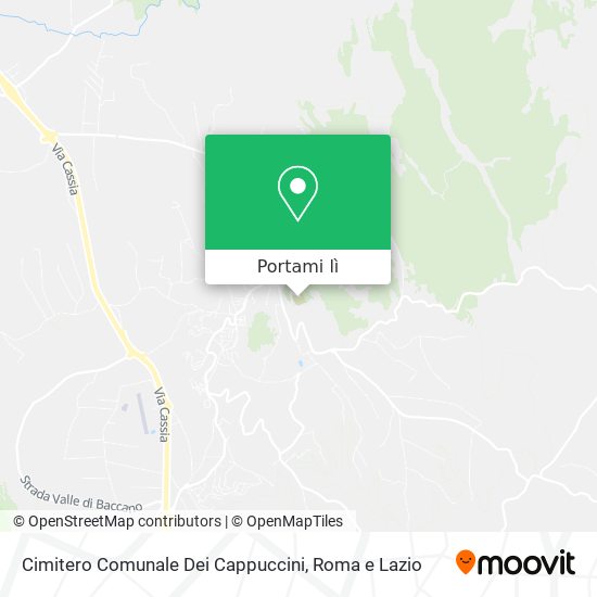 Mappa Cimitero Comunale Dei Cappuccini
