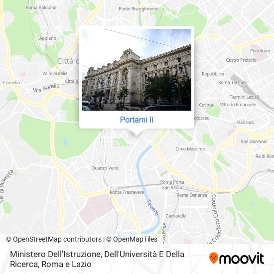 Mappa Ministero Dell'Istruzione, Dell'Università E Della Ricerca