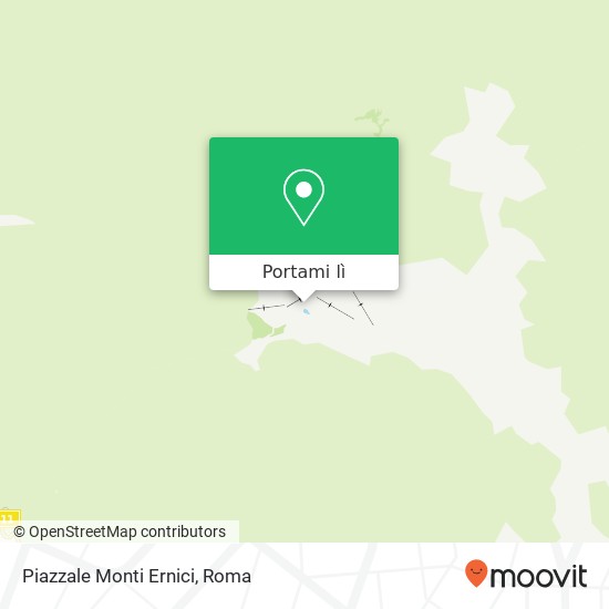 Mappa Piazzale Monti Ernici