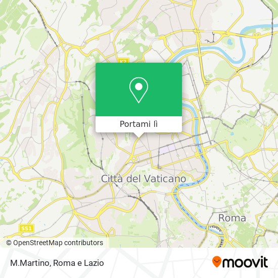 Mappa M.Martino