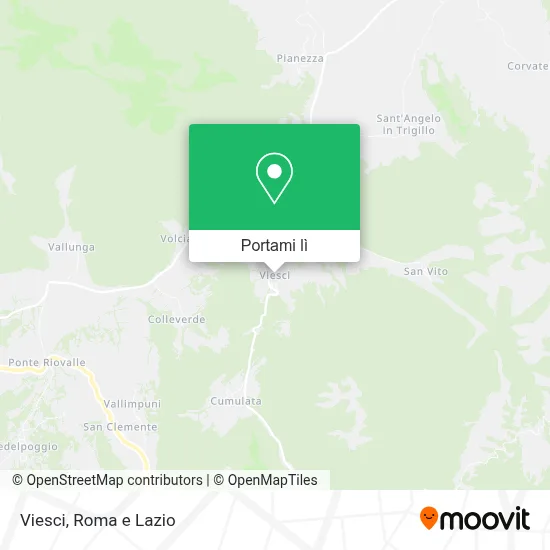 Mappa Viesci