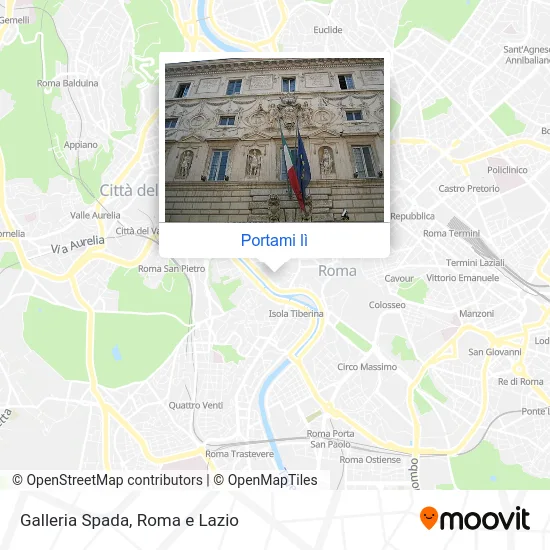 Mappa Galleria Spada