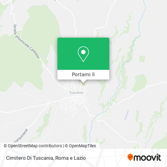 Mappa Cimitero Di Tuscania