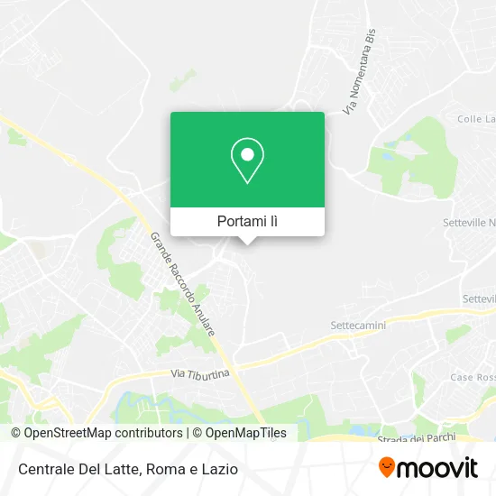 Mappa Centrale Del Latte