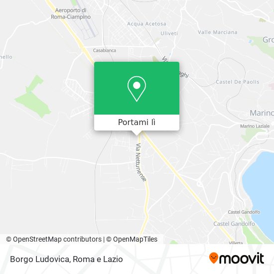 Mappa Borgo Ludovica