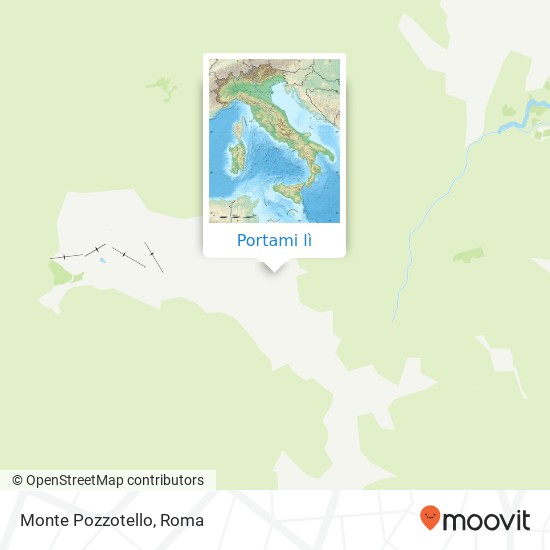 Mappa Monte Pozzotello
