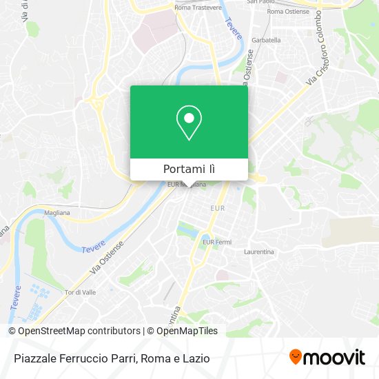 Mappa Piazzale Ferruccio Parri