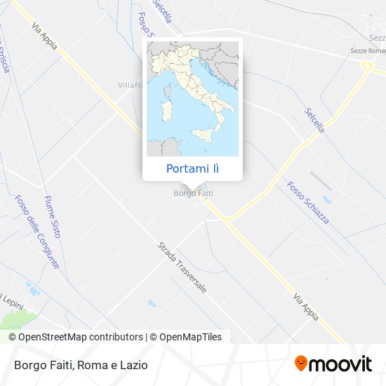 Mappa Borgo Faiti