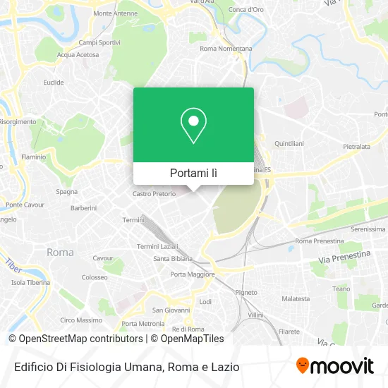 Mappa Edificio Di Fisiologia Umana