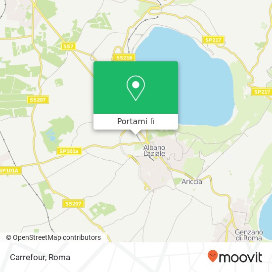 Mappa Carrefour