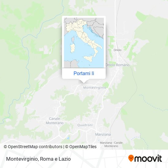 Mappa Montevirginio