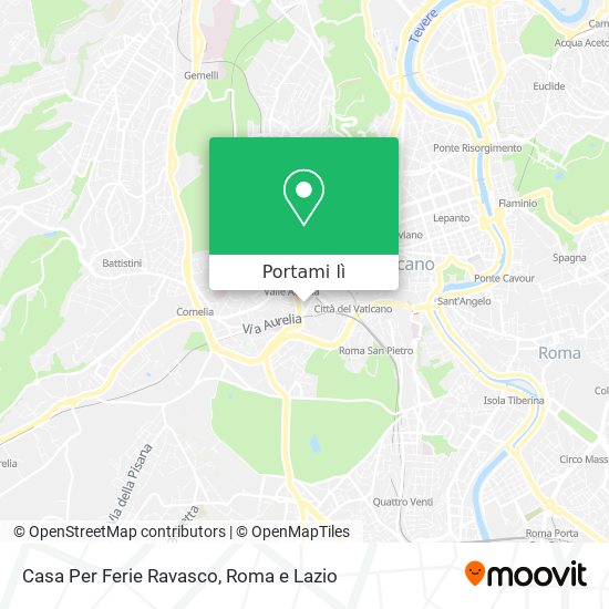 Mappa Casa Per Ferie Ravasco