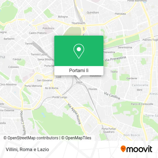Mappa Villini