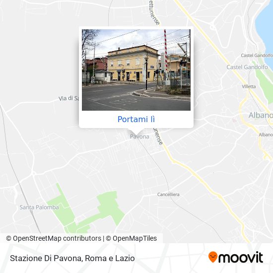 Mappa Stazione Di Pavona