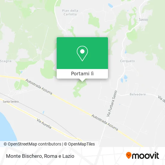 Mappa Monte Bischero
