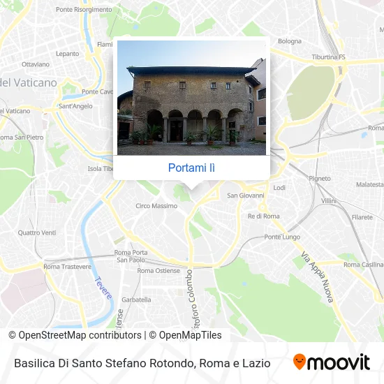 Mappa Basilica Di Santo Stefano Rotondo