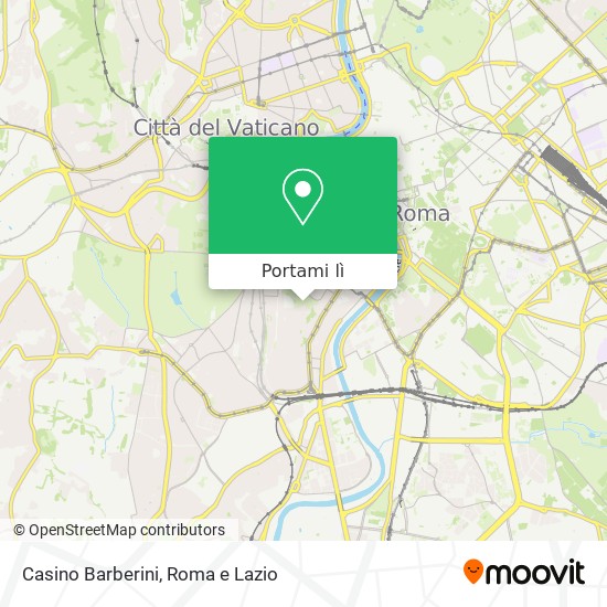 Mappa Casino Barberini