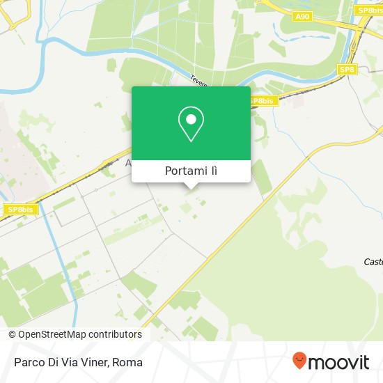 Mappa Parco Di Via Viner
