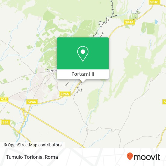 Mappa Tumulo Torlonia