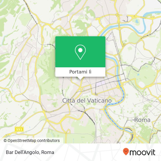 Mappa Bar Dell'Angolo