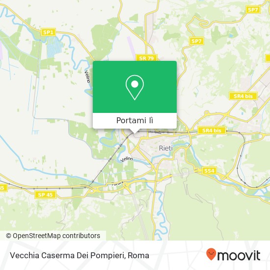 Mappa Vecchia Caserma Dei Pompieri